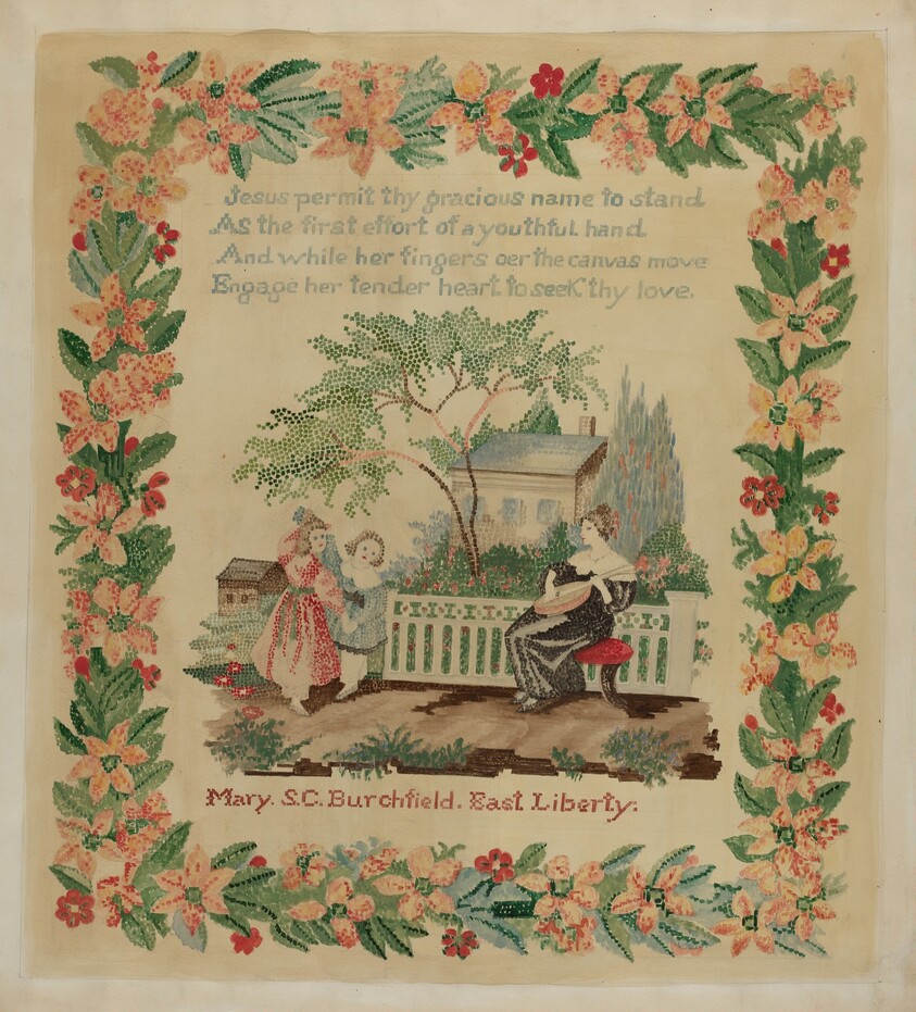 Sampler - Mary S. C. Burchfield
