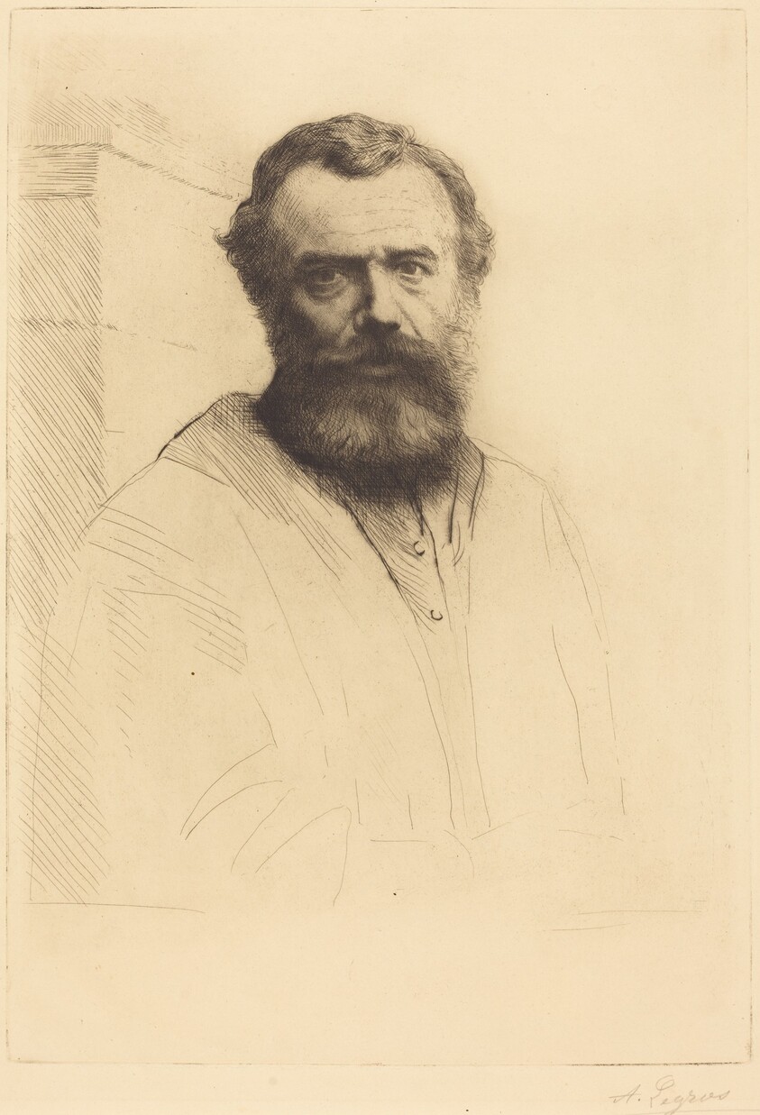 Self-Portrait, 3rd plate