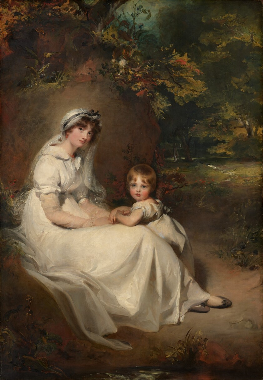 Lady Mary Templetown and Her Eldest Son