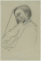The Violinist, Pierre Puvis de Chavannes, c. 1880