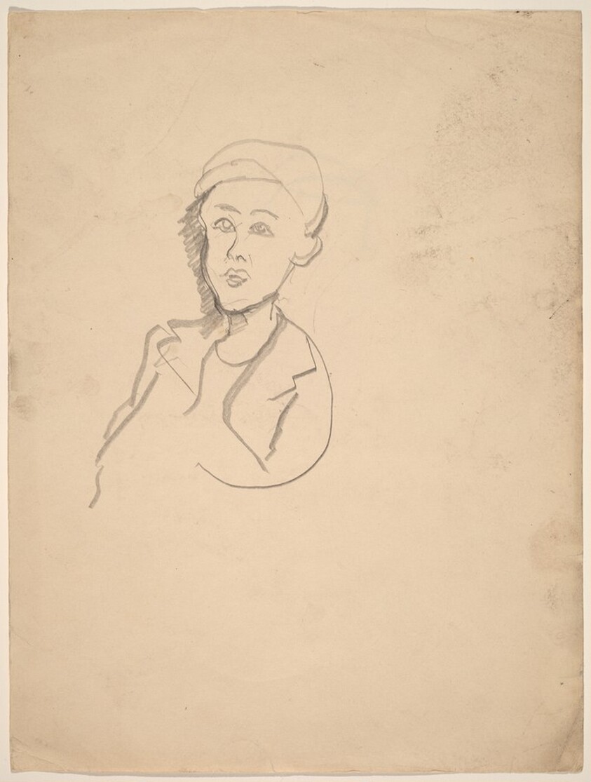 Portrait of a Man in a Cap and Jacket [recto]