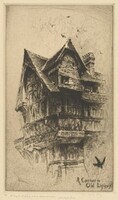 A Corner in Old Lisieux, John Taylor Arms, 1916