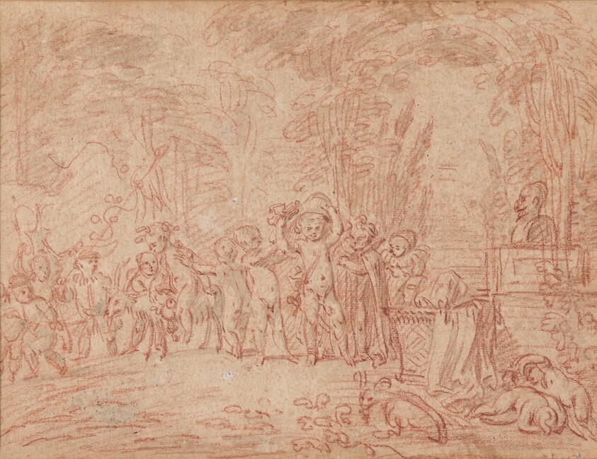 Children Parodying a Triumph of Bacchus