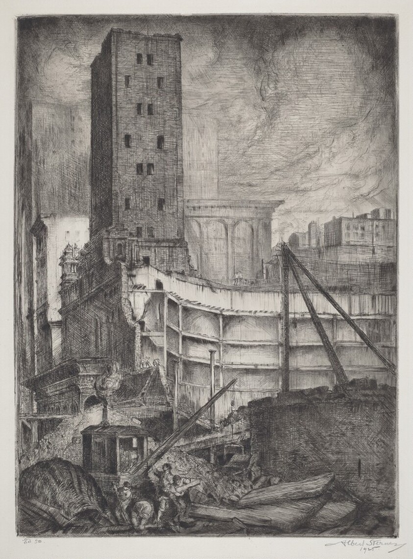 Demolition of the Madison Square