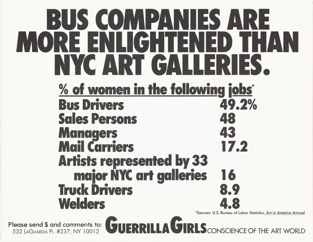 Bus Companies are More Enlightened than NYC Art Galleries
