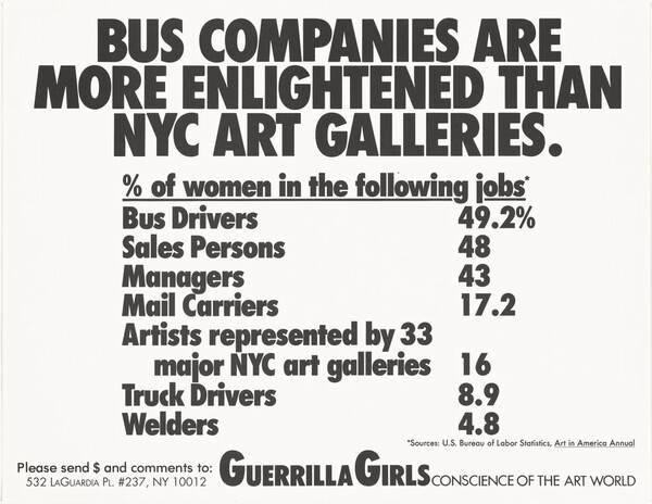 Bus Companies are More Enlightened than NYC Art Galleries