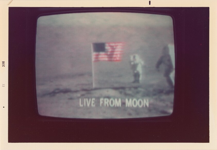 Untitled (Apollo 17 live from the moon)