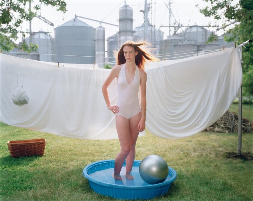 Untitled (Alicia in the Pool)