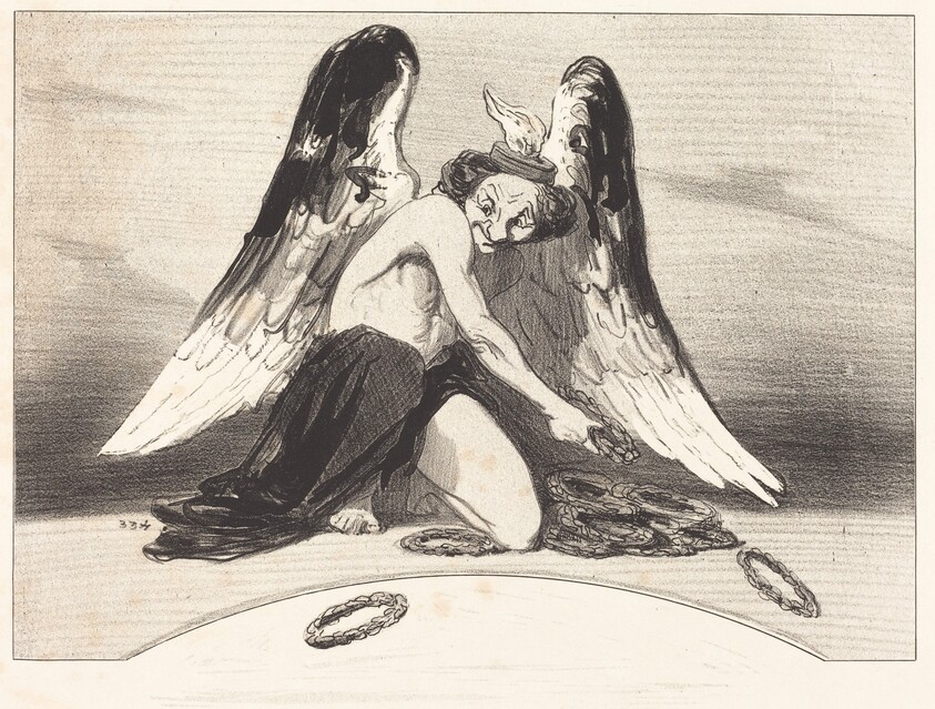 Le Charivari reconnaissant a l'année 1841