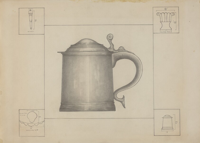 Pewter Tankard