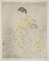 The Bath, Mary Cassatt, 1890-1891