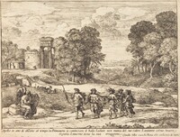 Time, Apollo, and the Seasons (Le Temps, Apollon et les Saisons), Claude Lorrain, 1662