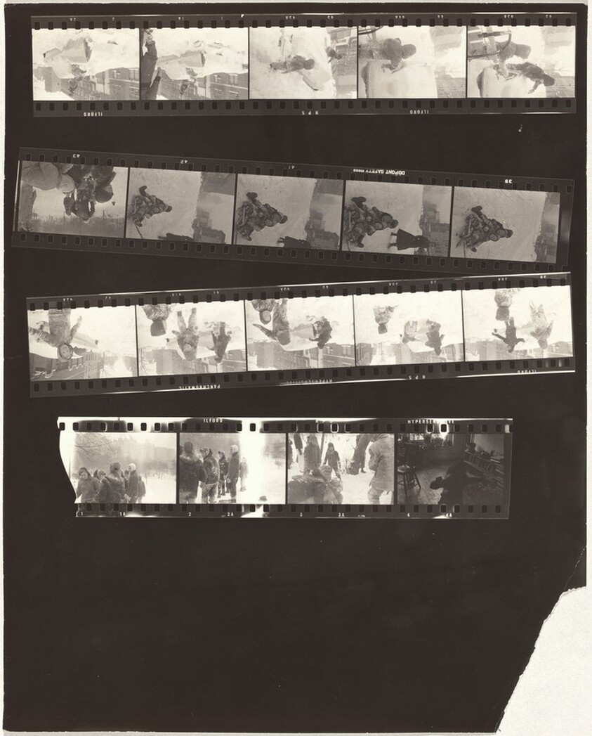 Snow with children--New York City no number