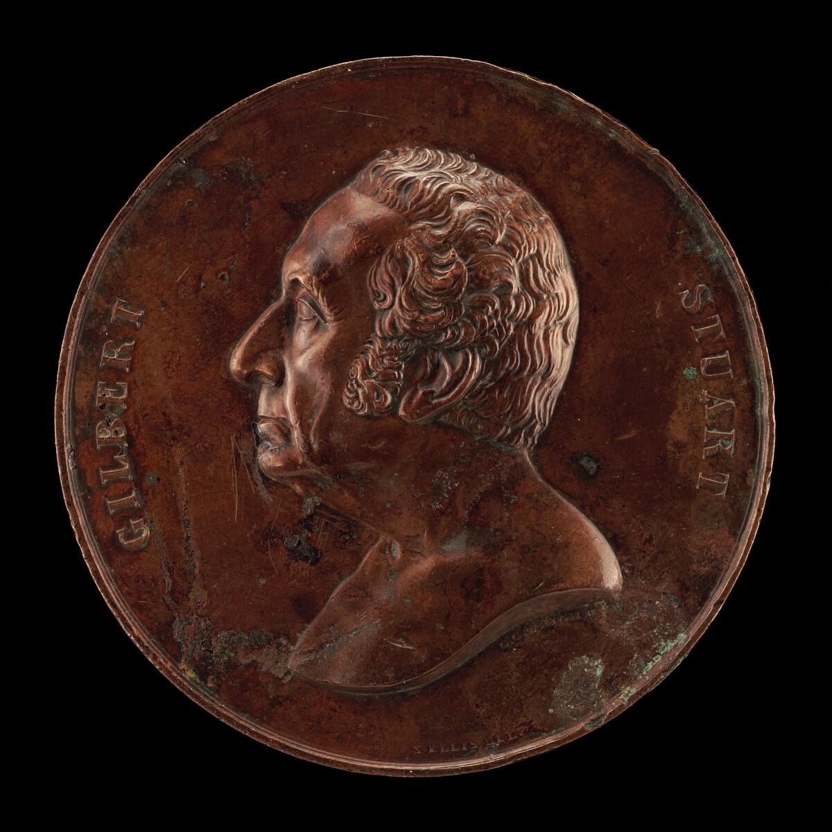 Gilbert Stuart, 1755-1828, Painter [obverse]