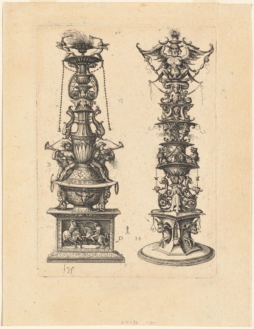 Two Candelabrum Designs
