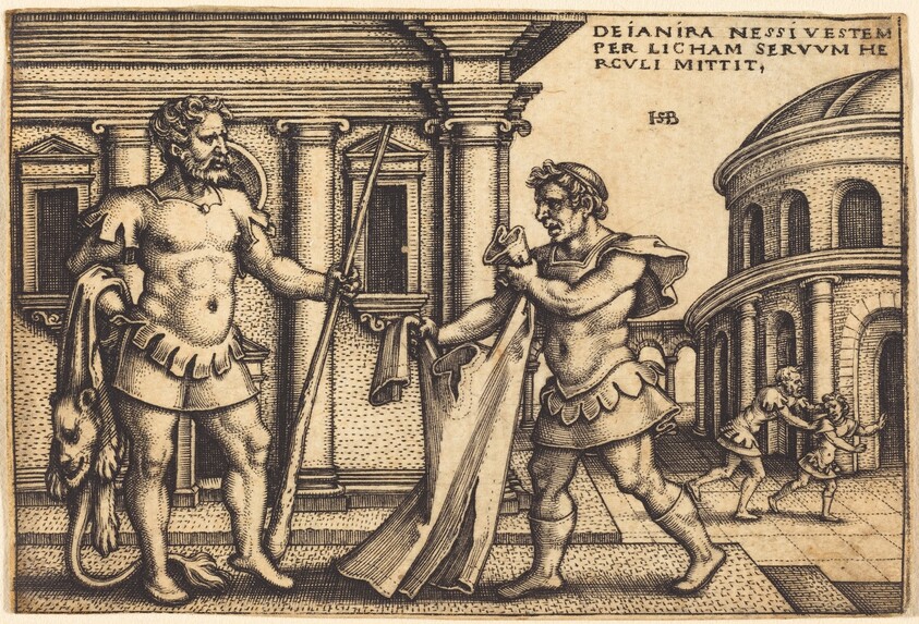Lichas Presenting Nessus' Tunic to Hercules