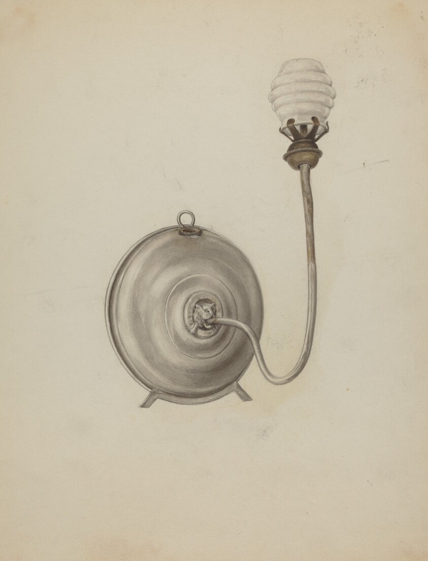 Combination Wall and Standing Lamp