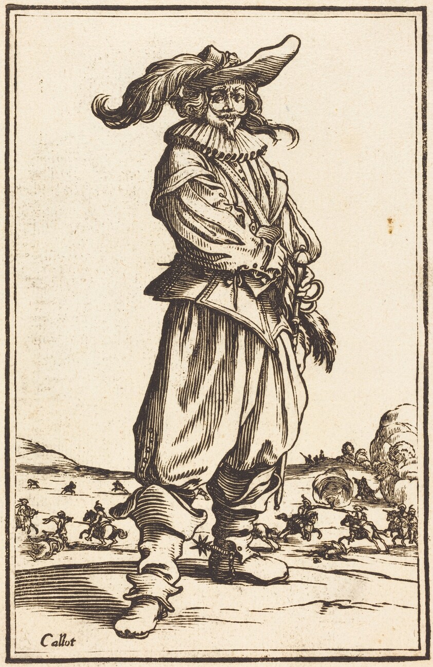 Soldier with Feathered Hat