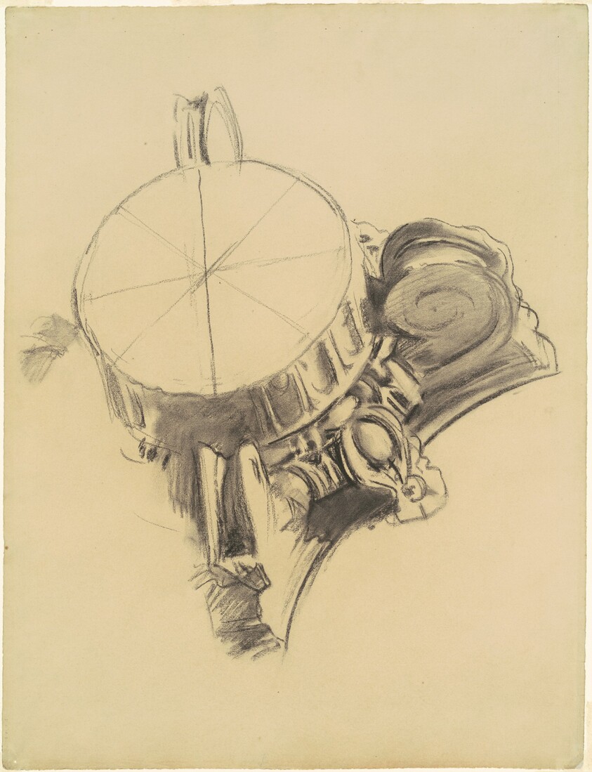 Study for "The Fall of Gog and Magog"