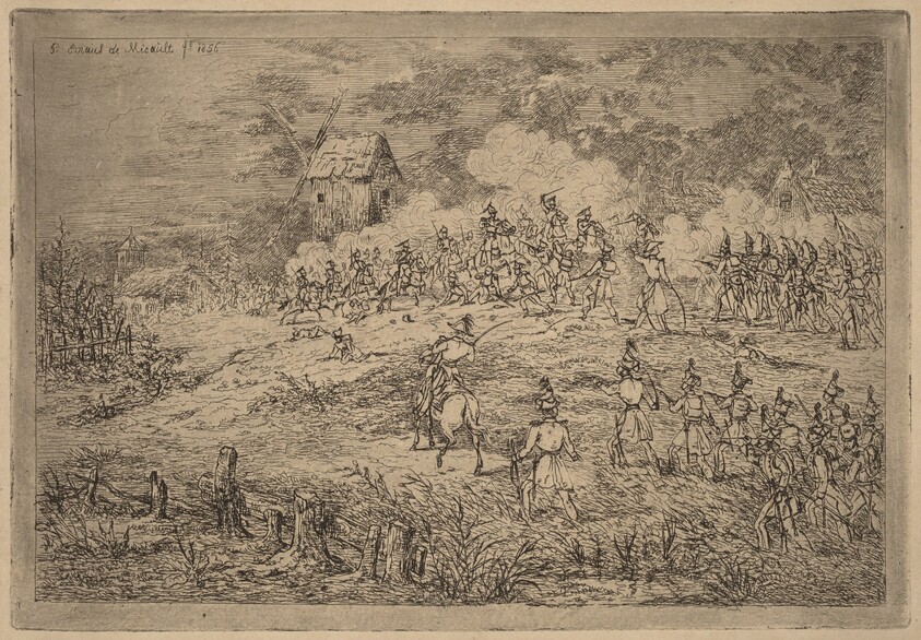 Charge of the Cavalry (Charge de cavalerie contre des chasseurs)