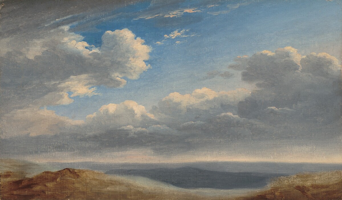 Study of Clouds over the Roman Campagna