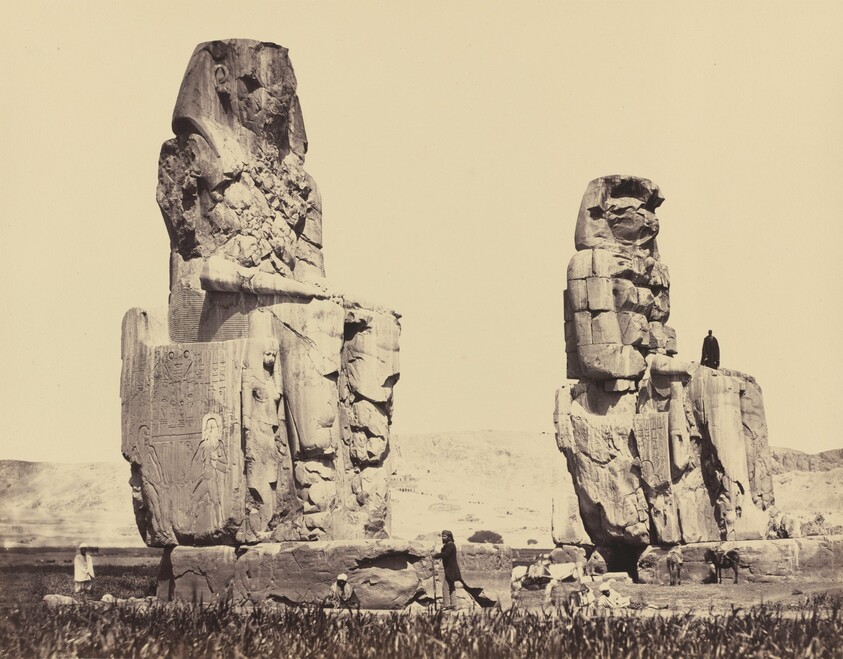 The Statues of the Plain, Thebes