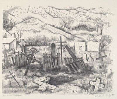 New Mexico Graveyard