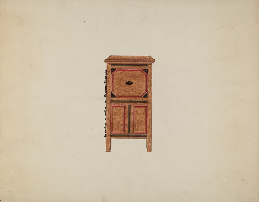 Side View of Hartford Chest