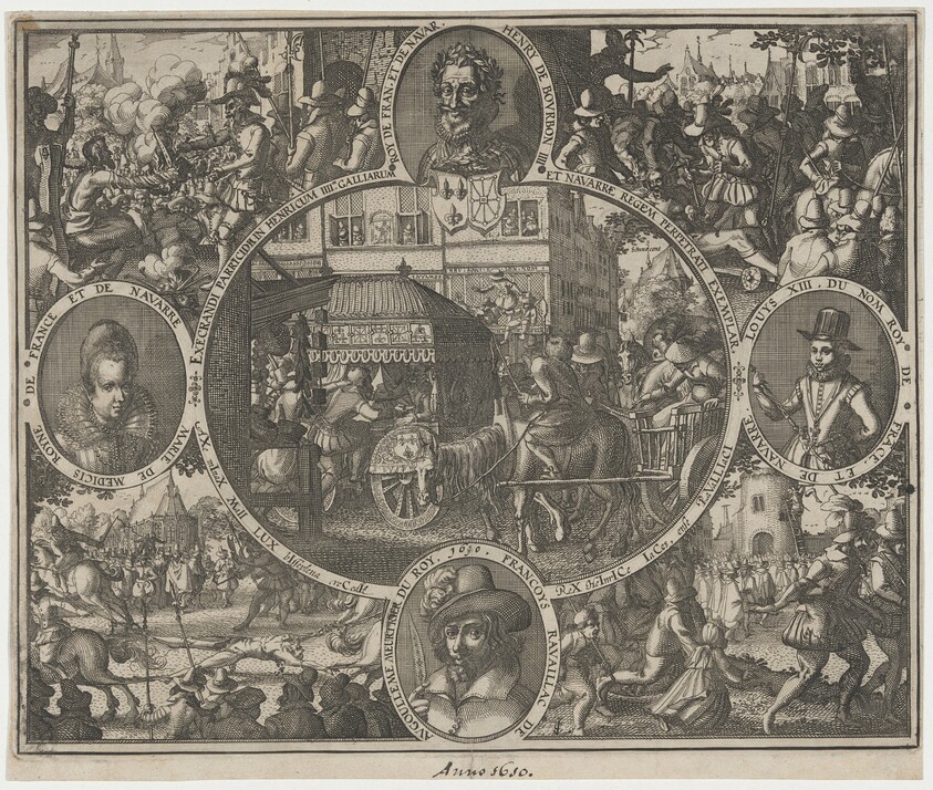 Murder of King Henry IV of France and the Execution of Francois Ravaillac