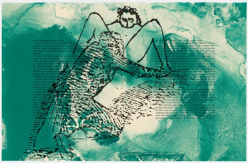 Plate (folio 23, side B) from The Departure of the Argonaut