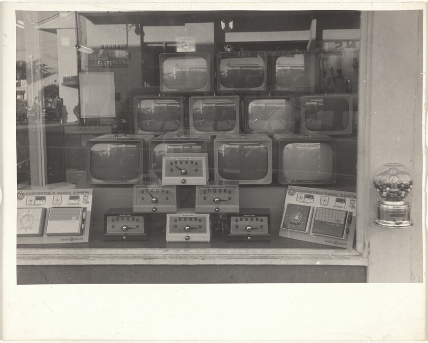 Electronic store window--Santa Cruz, California