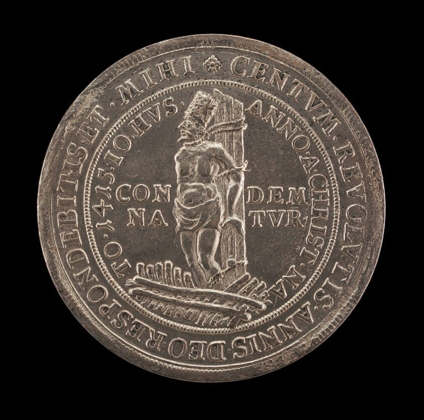 John Huss Centenary Medal [reverse]