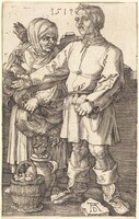Peasant Couple at Market, Albrecht Dürer, 1519