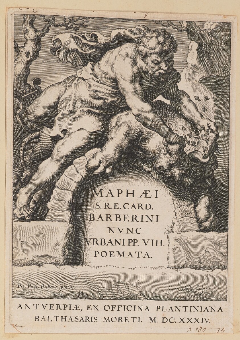 Title Page for Maffeo Barbarini, Poemata