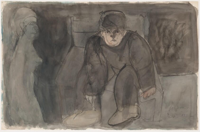 Self-Portrait at Midnight