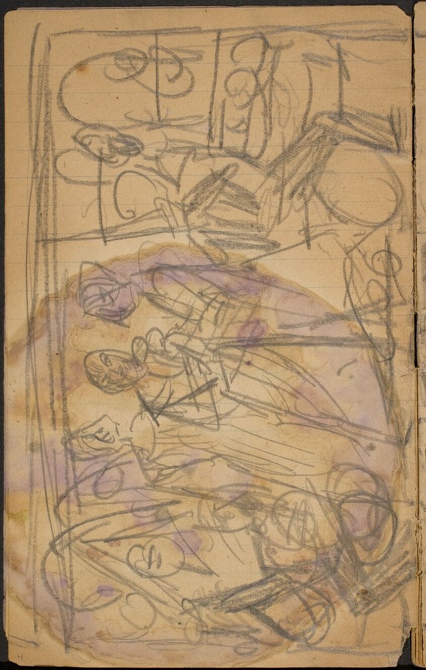 Entwurf für ein Triptychon (Sketch for a Tryptich) [p. 4]