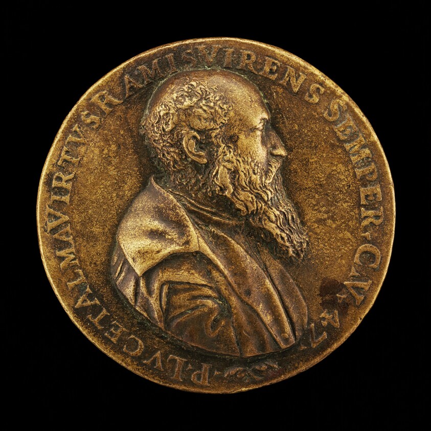 Pietro Lauro, born 1508, Modenese Poet and Scholar [obverse]