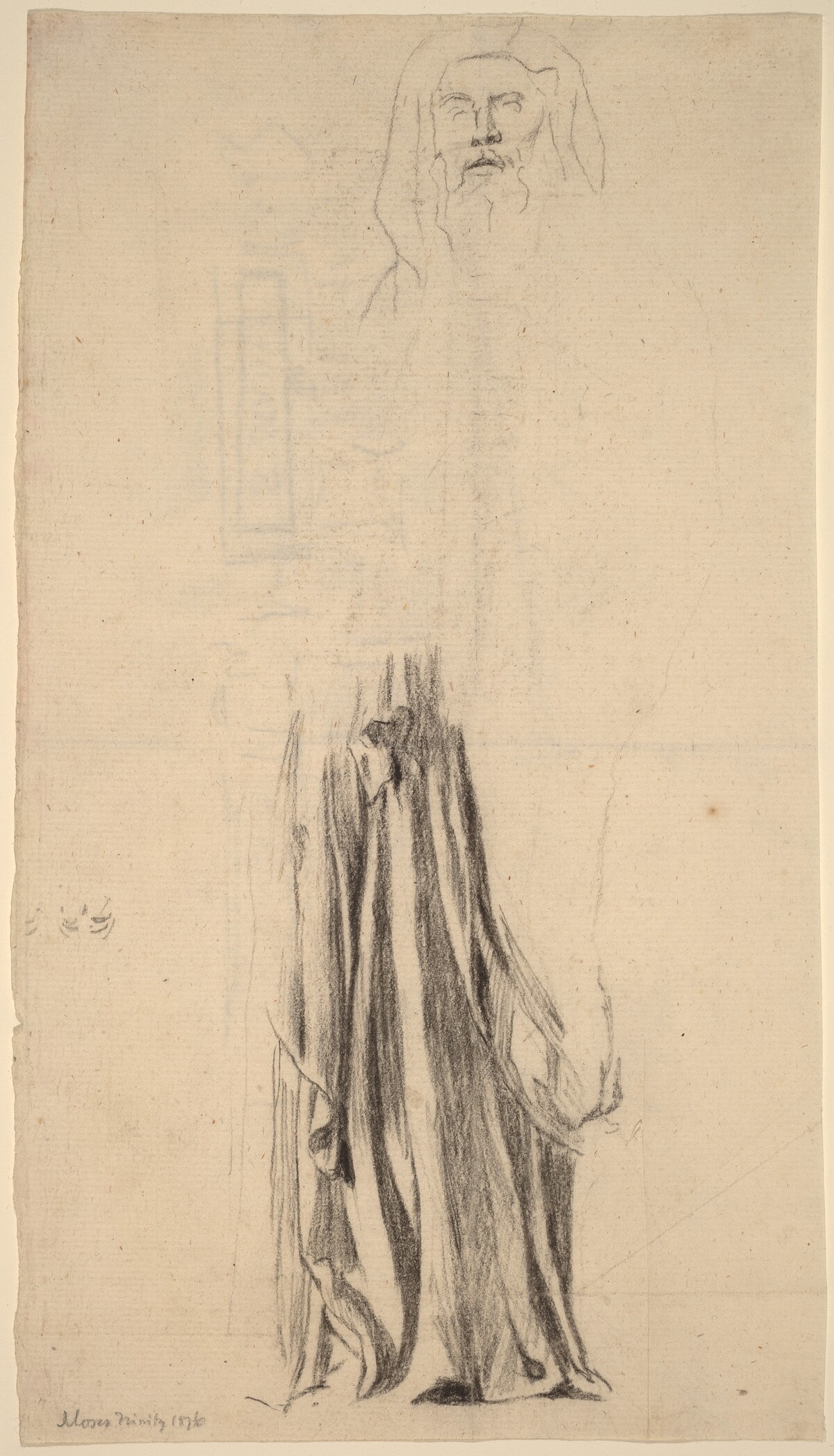 Study for Moses - Trinity Church, Boston