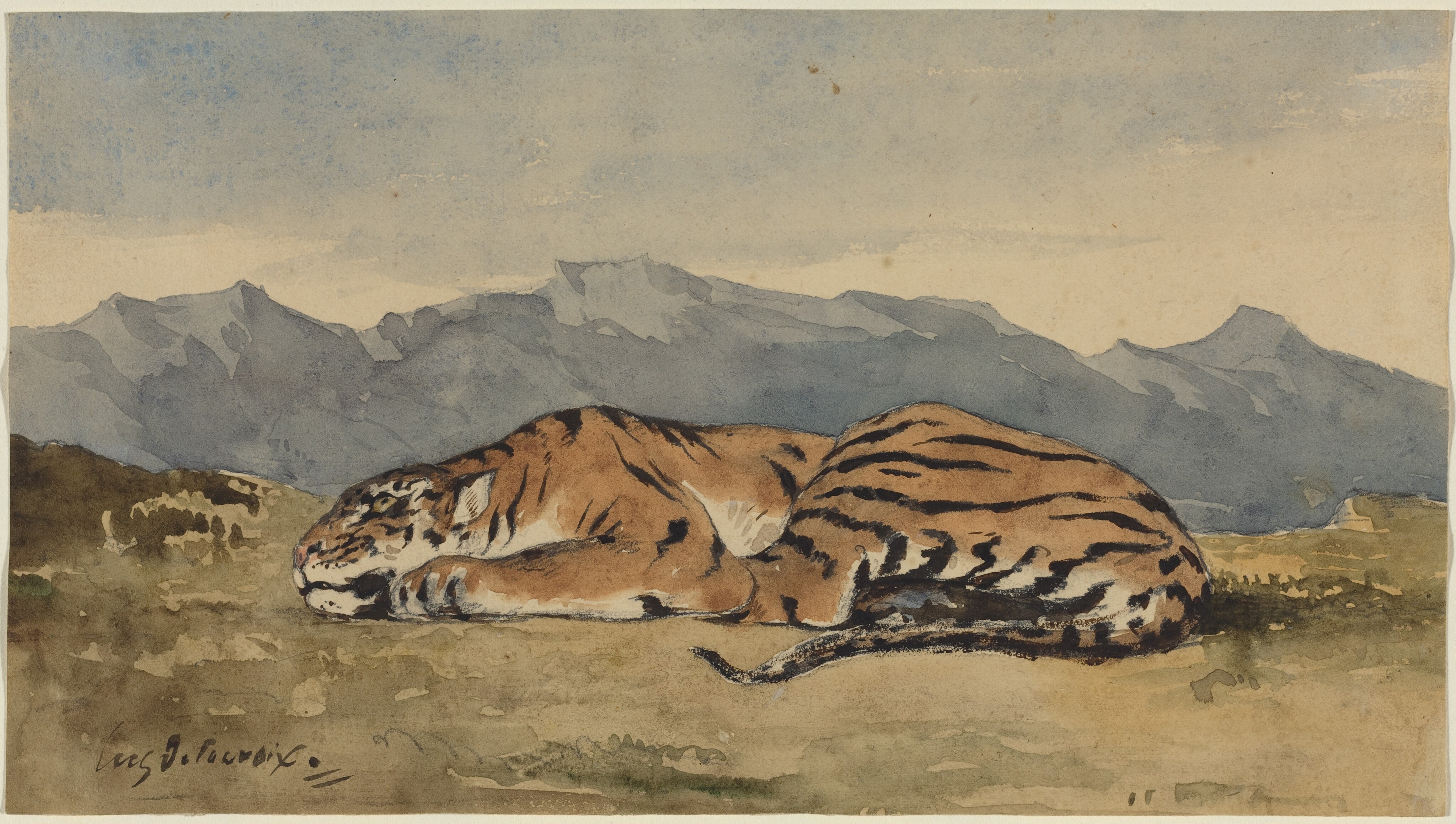 File:Delacroix - Tiger and Snake, 1858.jpg - Wikimedia Commons