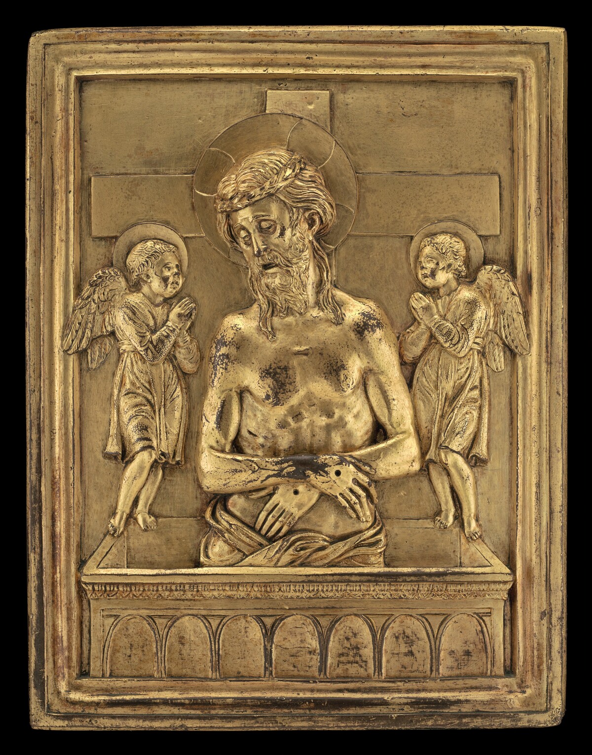 The Dead Christ with Two Angels