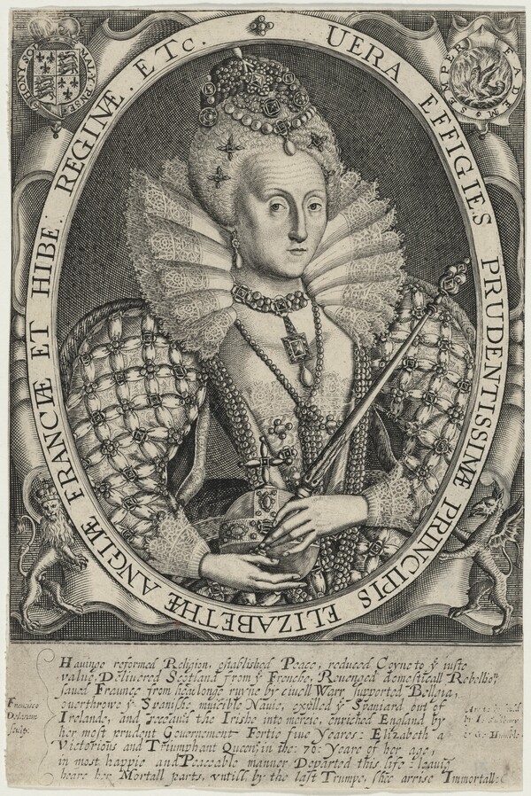 Elizabetha Anglia et Francae et Hibe. Reginae(Queen Elizabeth)
