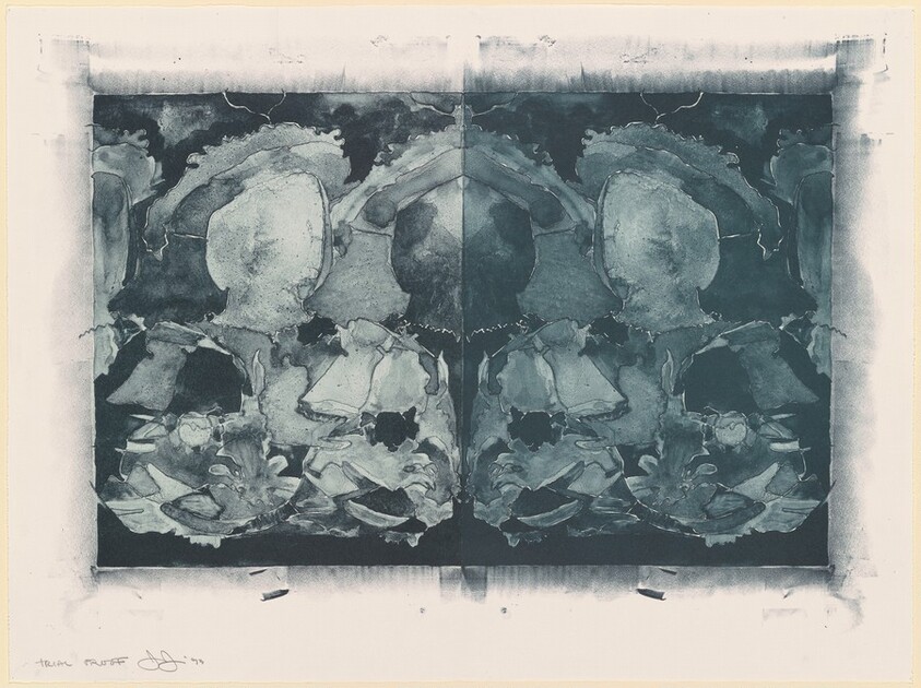 After Holbein (In Portfolio Artists against Torture) [trial proof]