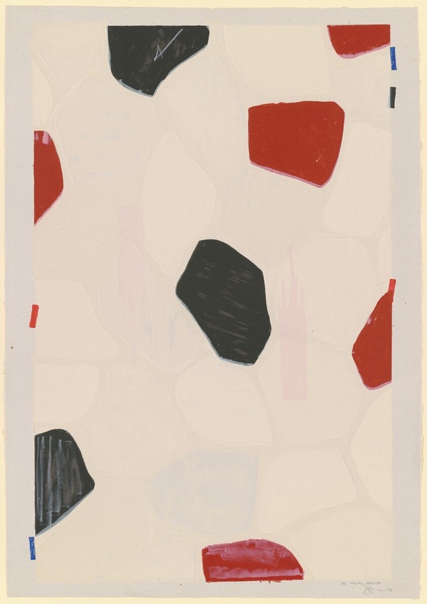 Four Panels from Untitled 1972 [C panel, trial proof 8]