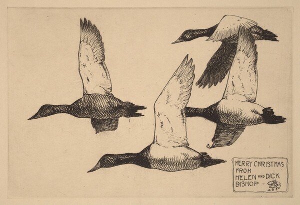 Christmas Card from Helen and Dick Bishop