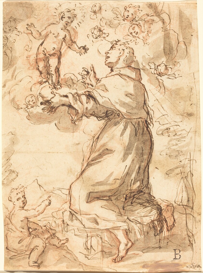 The Christ Child Appearing to Saint Francis