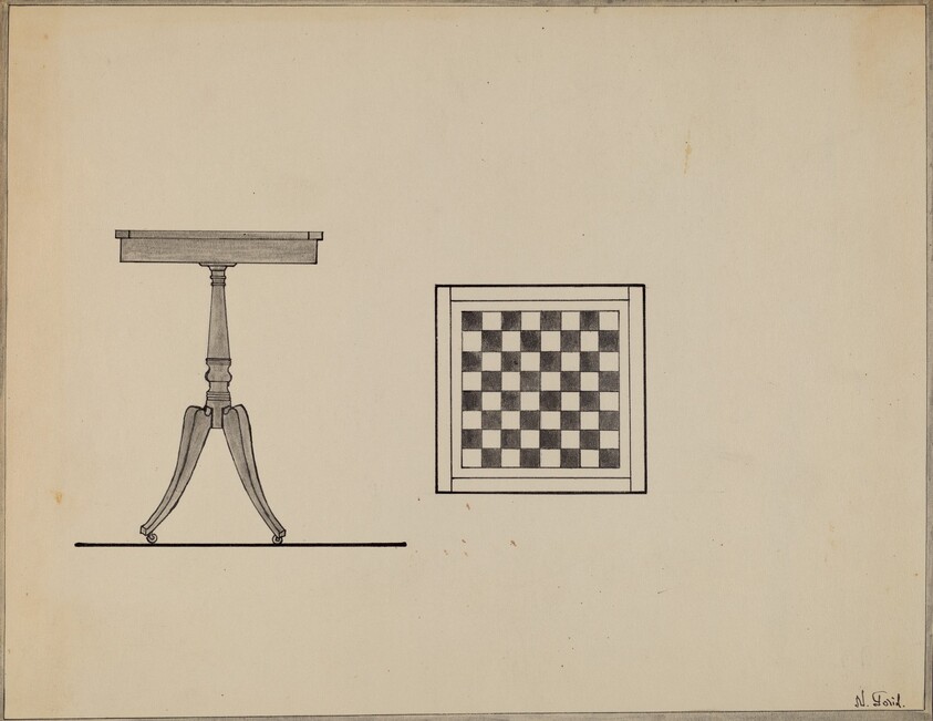 Checkerboard Table