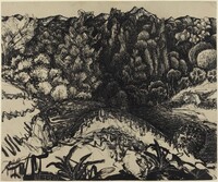 Landscape, M.C. Escher, 1920