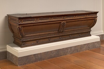 Cassone Carved and Gilded