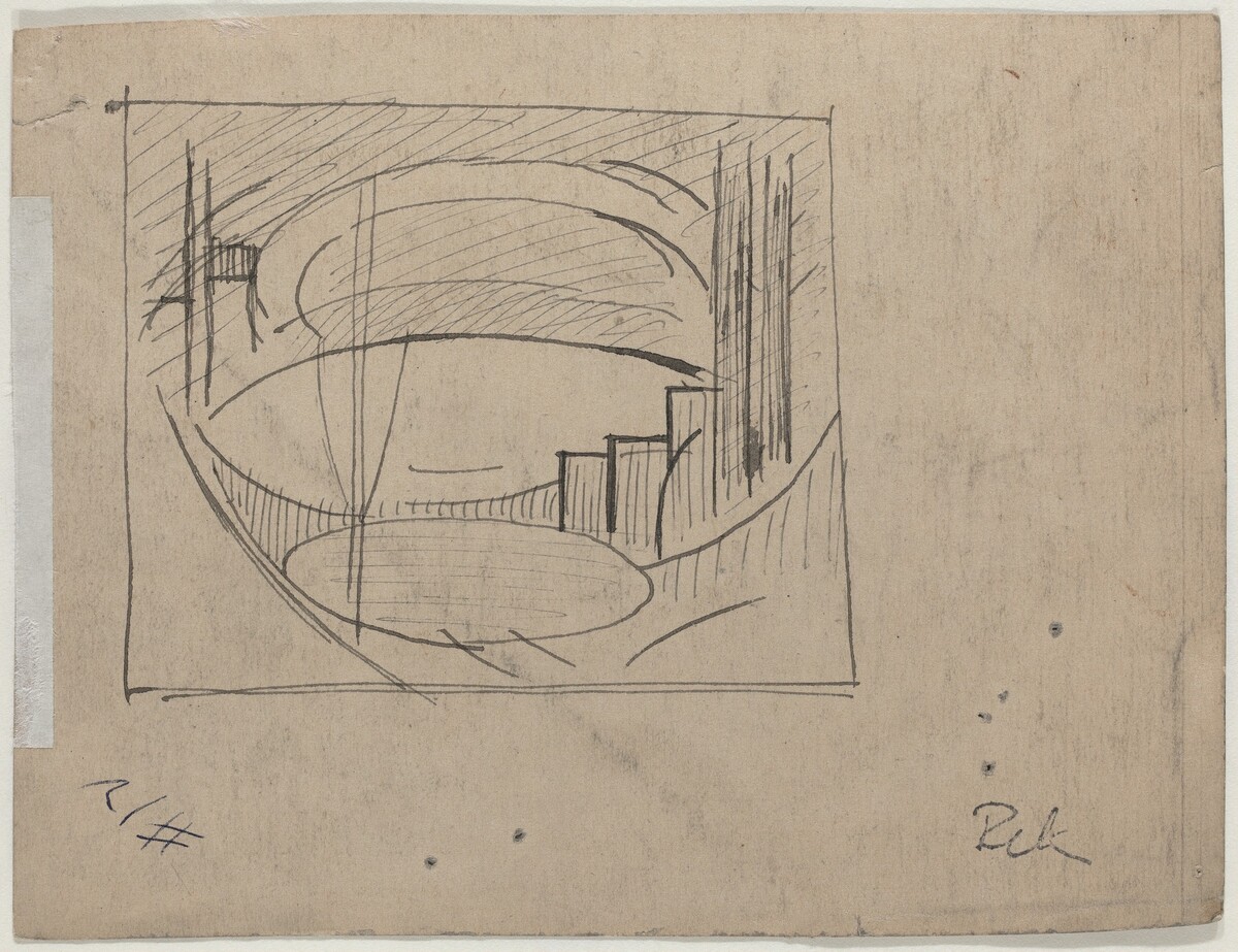 Study for "Soho" (verso)
