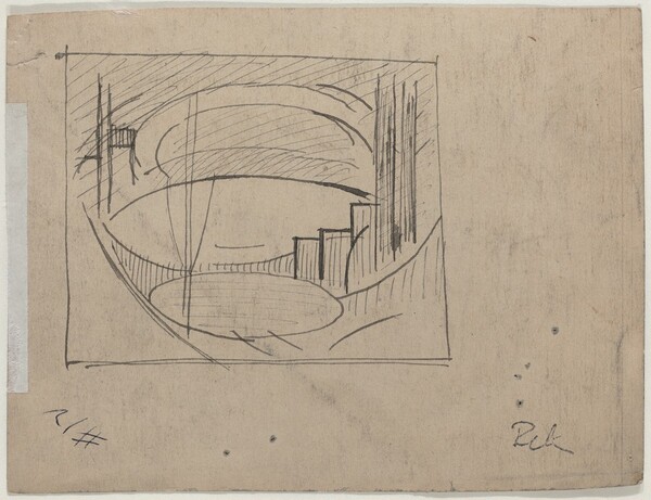 Study for "Soho" (verso)